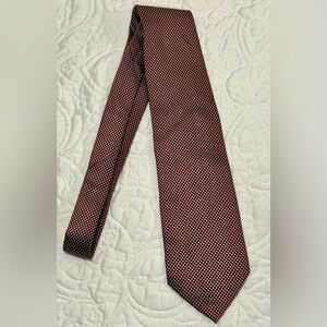 Dicapri Men's Necktie Red & White Pre-Owned